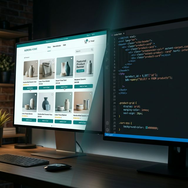 Website Development Background