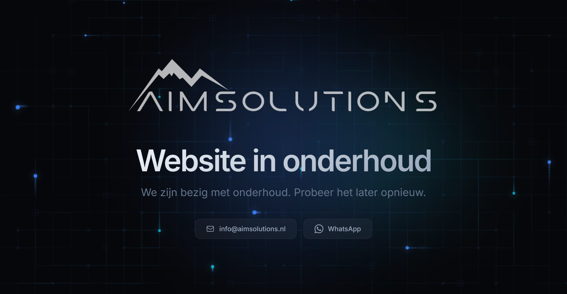 Vernieuwing van Aimsolutions.nl