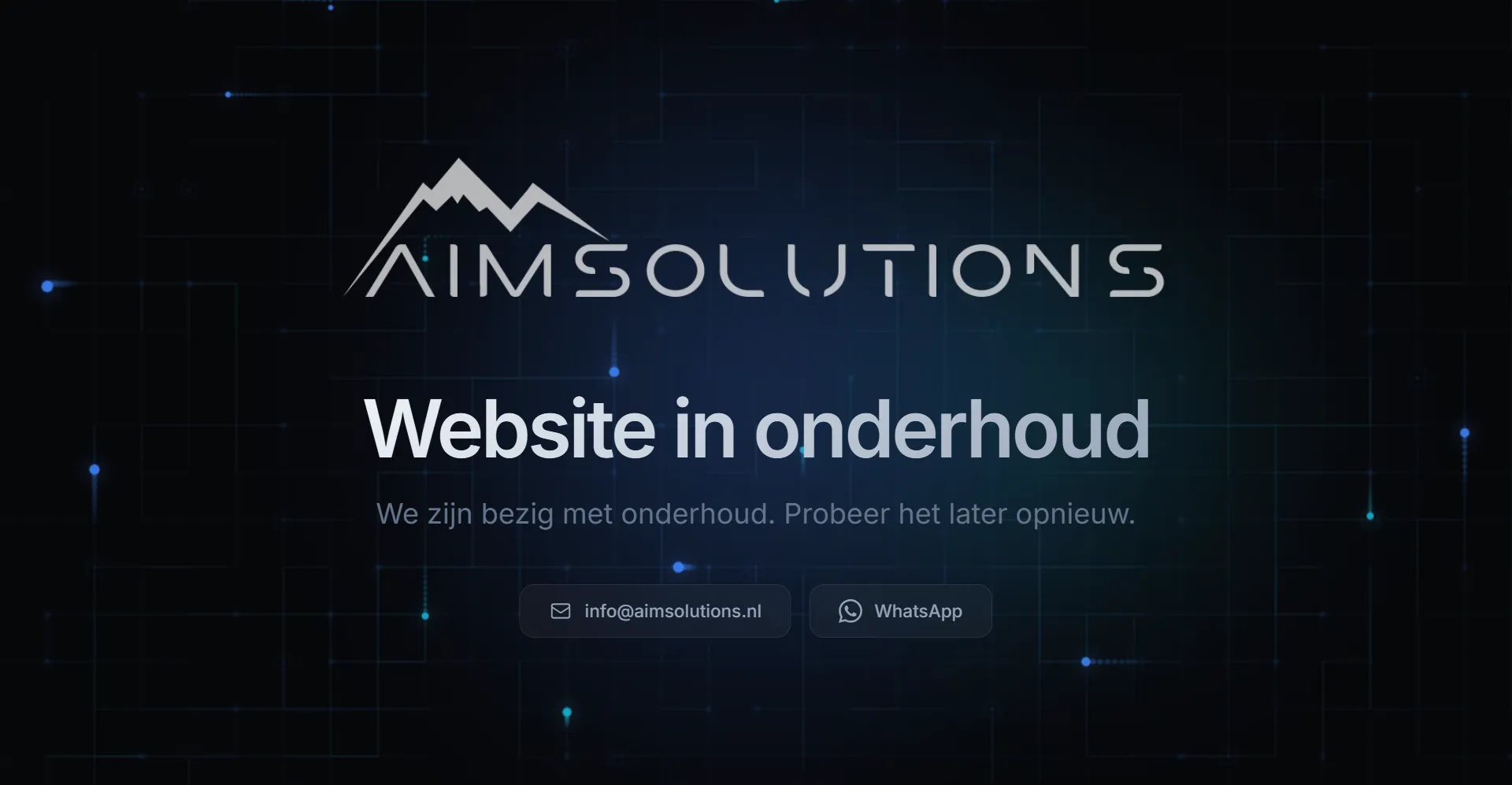 Vernieuwing van Aimsolutions.nl